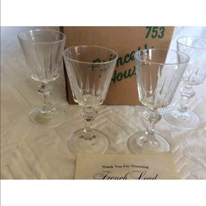 Princess House ESPRIT Water glass - Set of Two (4)